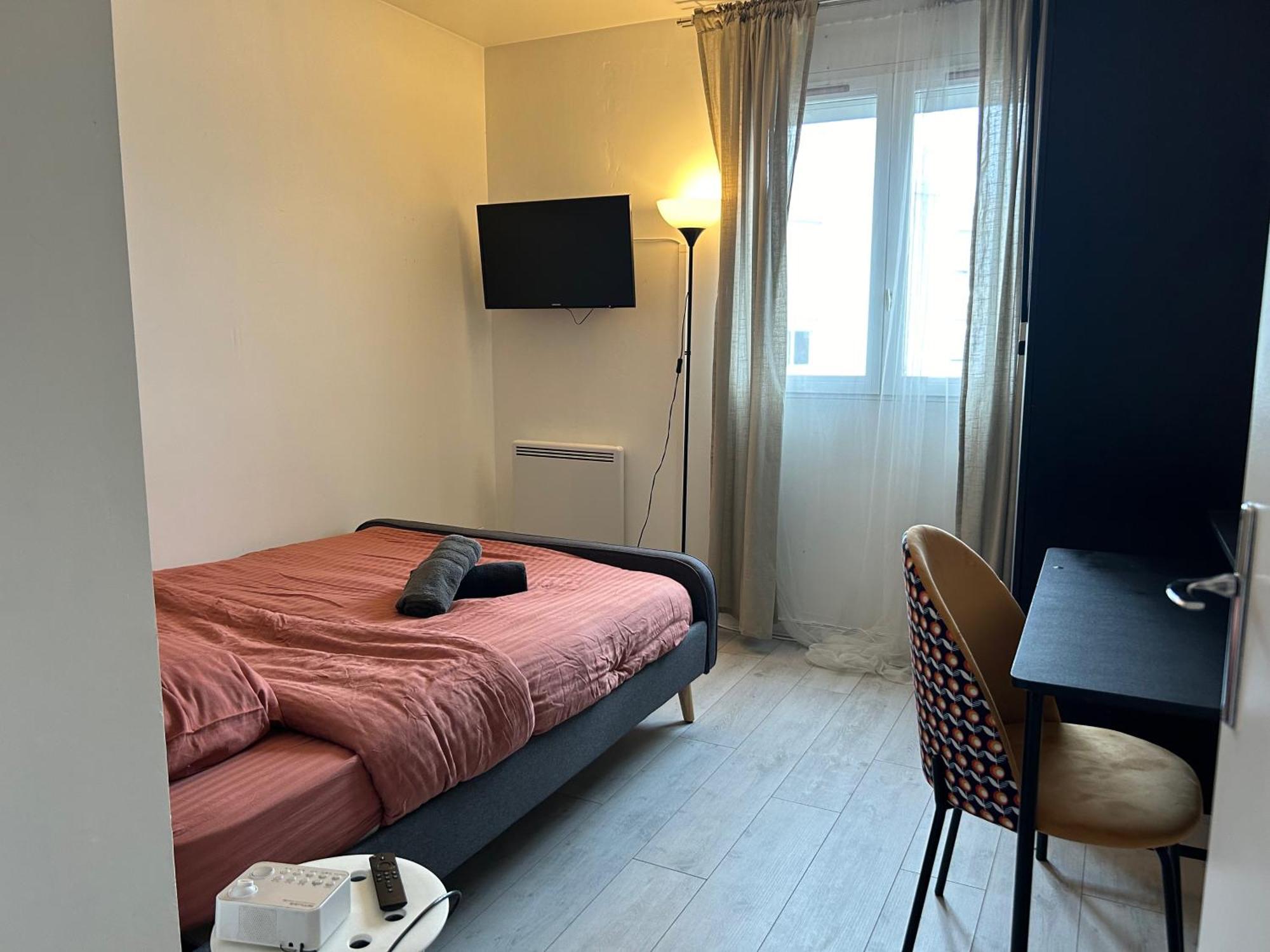 Appartement - Proche Rer - 2 Chambres & 4 Lits Double - Paris Orly Courcouronnes エクステリア 写真